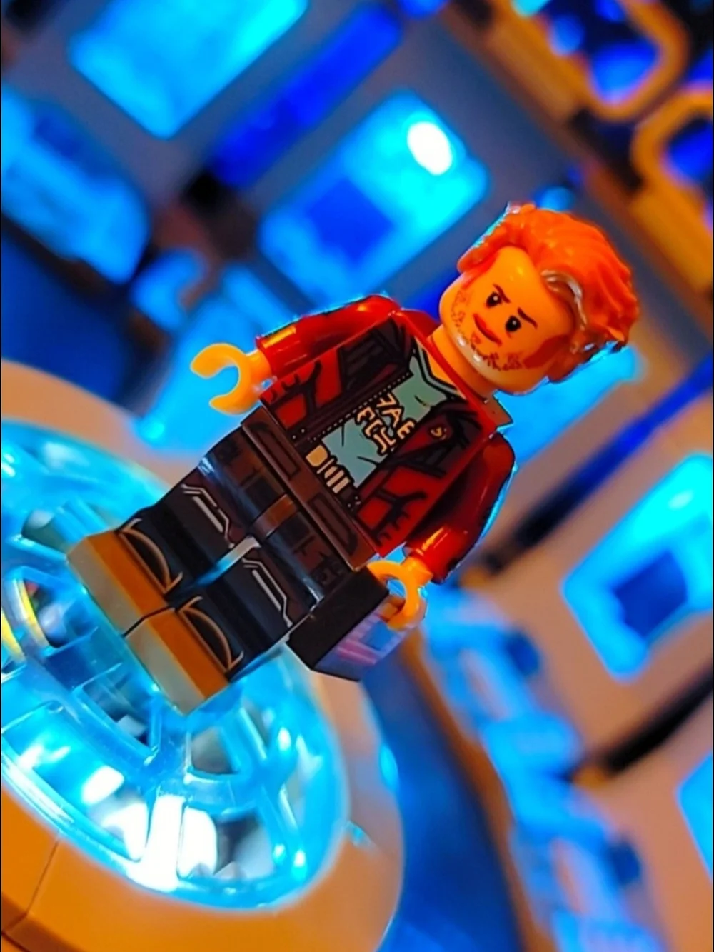Guardians Of The Galaxy Star Lord Minifigure Lego Compatible